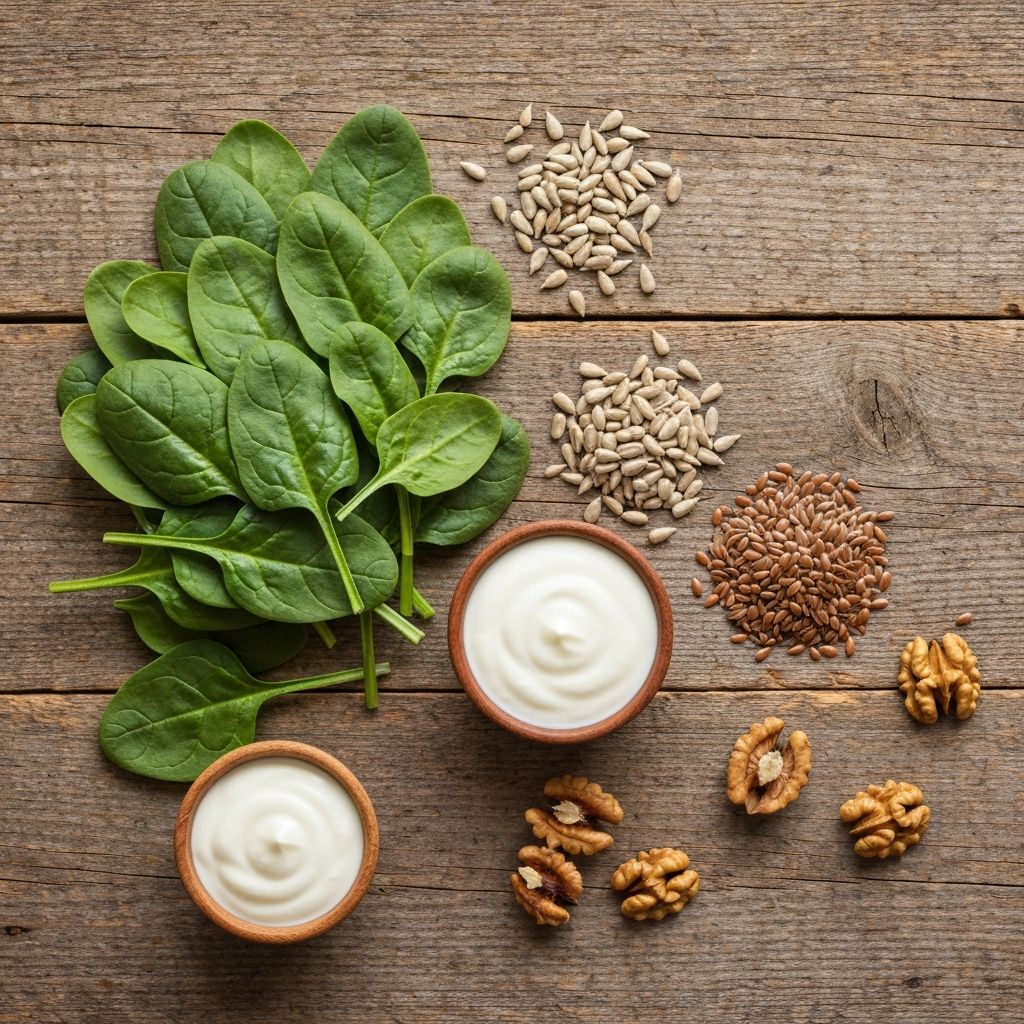 Nutrient-dense foods containing essential minerals